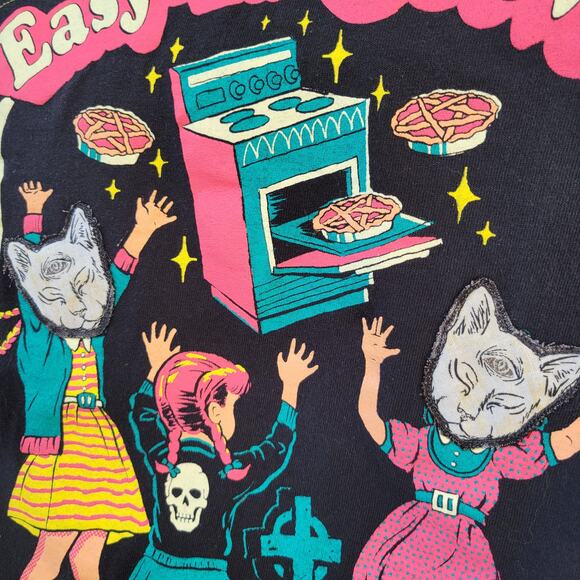 Upcycled Ladies Sz Large Jean/ Denim Vest - Picture 7 of 7